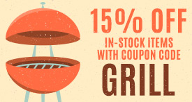 Extra 15% Off Is Waiting! Use Code GRILL & Start Saving! 