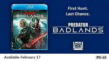 Predator: Badlands on Blu-ray Available February 17