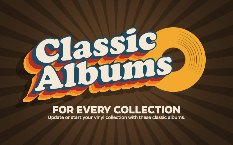 Update your collection with these must have classic albums. 