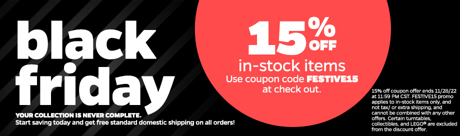 Save 15% On All In-stock items 