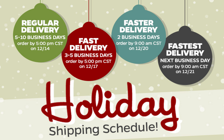 Holiday Shipping
