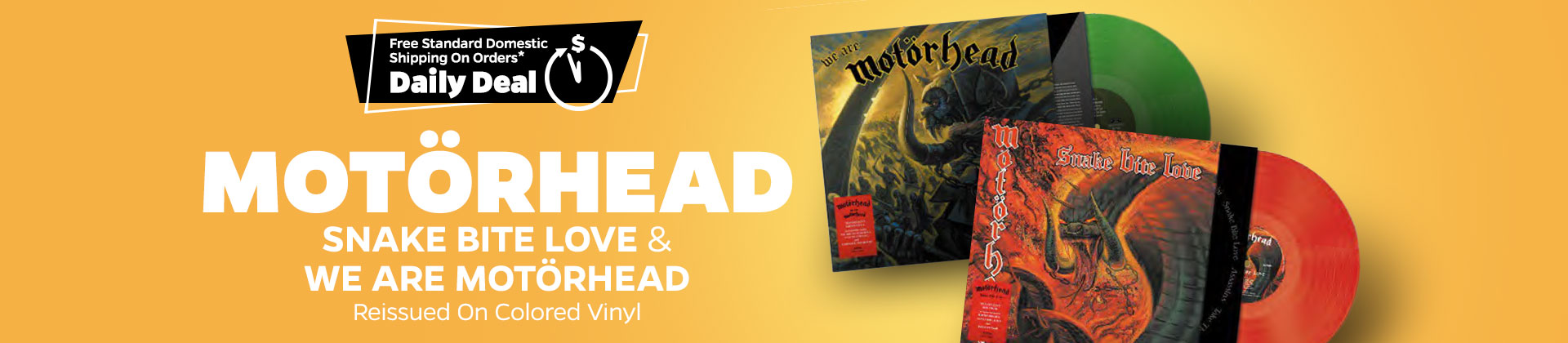 Motorhead Vinyl Reissues 