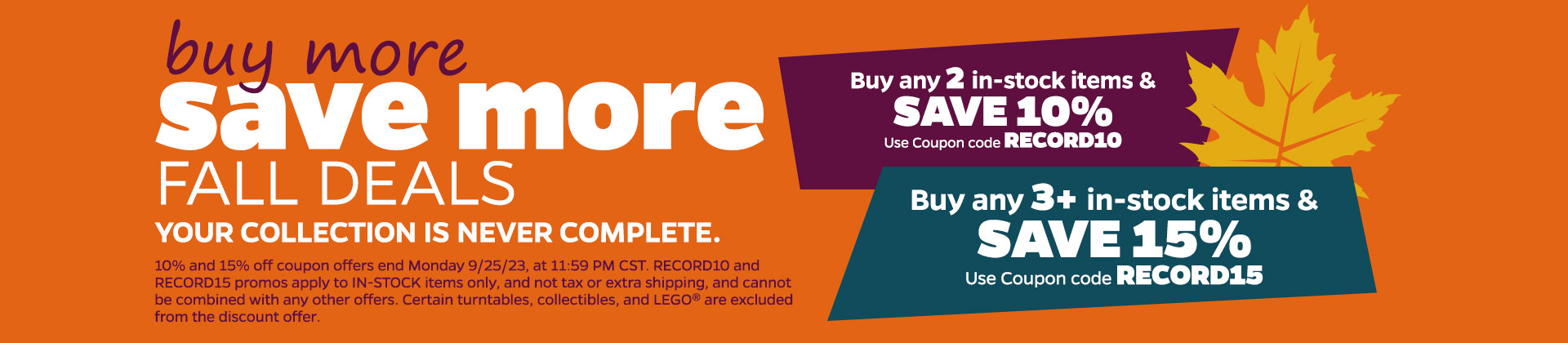 Buy More Save More 