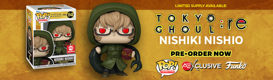 FUNKO POP! ANIME: Tokyo Ghoul: Re- Nishiki Nishio (AE Exclusive)