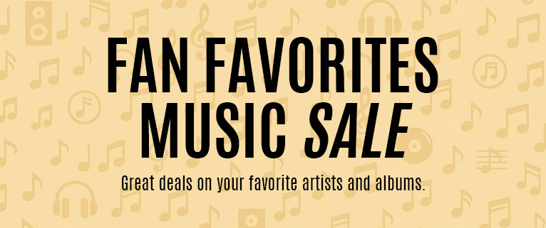 Fan Favorites Music Sale