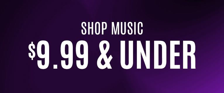 9.99 Under Music Sale