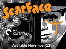 Scarface '32 Criterion Collection Available November 12