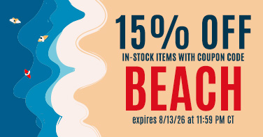 Soak Up 15% Off with BEACH