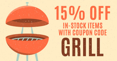 Use Code GRILL & Start Saving!