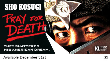 Pray for Death on Blu-ray Available December 31