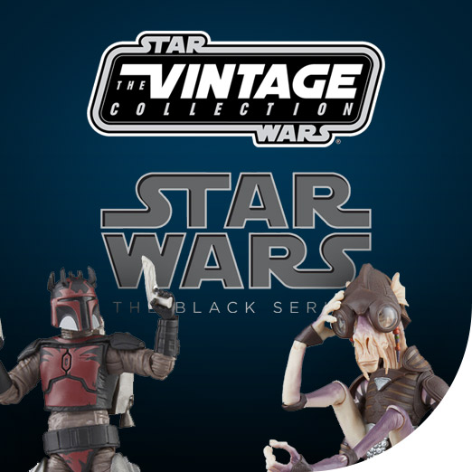 Hasbro Star Wars Vintage and Black Series