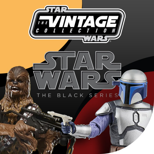 Hasbro Star Wars Vintage and Black Series
