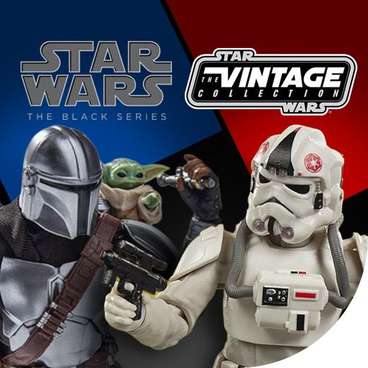 Hasbro Star Wars Vintage and Black Series