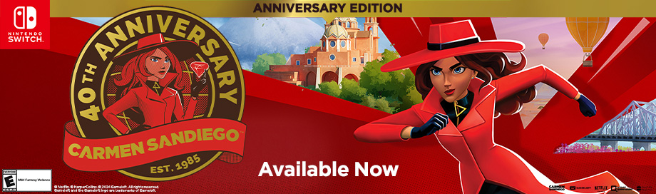 Carmen Sandiego 40th Anniversary