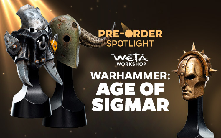 Weta Workshop Warhammer Helms