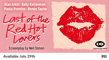 The Last of the Red Hot Lovers on Blu-ray Available July 29