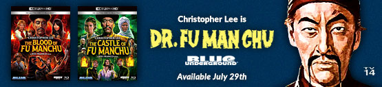Fu Manchu on 4K Ultra HD from Blue Underground Available July 29