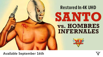 Santo vs. Hombres Infernales Available September 16