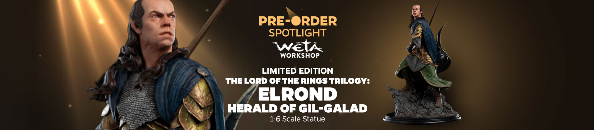 Weta Pre-order spotlight Elrond