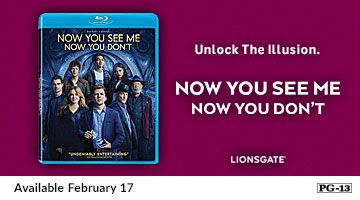 Now You See Me Now You Don't on Blu-ray Available February 17