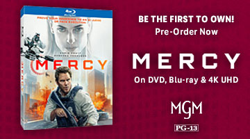 Be the First to Own! Mercy on DVD, Blu-ray and 4K Ultra HD Pre-order Now