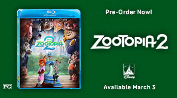 Zootopia 2 on Blu-ray Available March 3