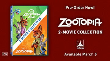 Zootopia / Zootopia 2 2-Movie Collection on DVD Available March 3