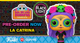 Funko POP! Dia de los Muertos exclusive blacklight