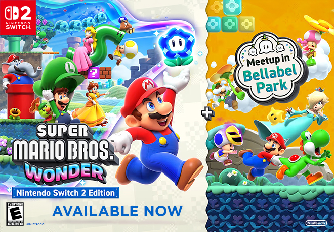 Super Mario Bros. Wonder Nintendo Switch 2 Edition + Meetup in Bellabel