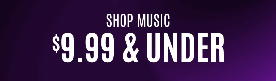 $9.99 and Under Music Sale