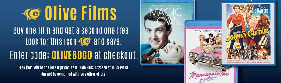 Olive Films BOGO Sale
