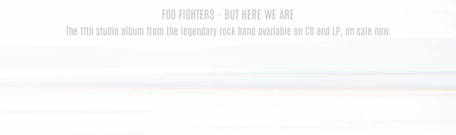 Foo Fighters on sale