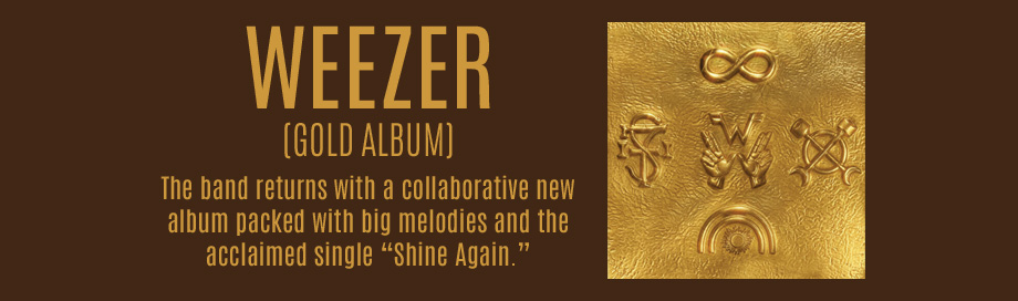Weezer sale