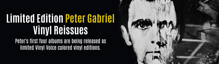 Peter Gabriel on sale