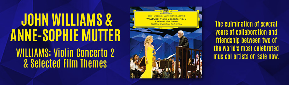 John Williams and Anne Sophie Mutter on sale