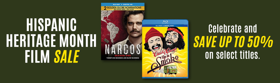 Hispanic Heritage Month Film Sale