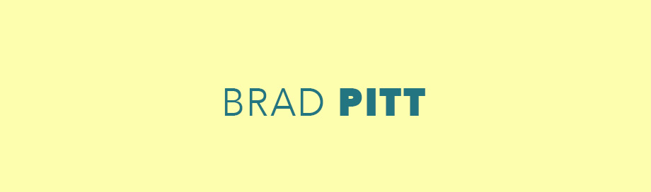Brad Pitt
