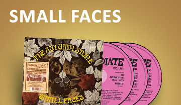 Small Faces Limited Edition color vinyl pressings!