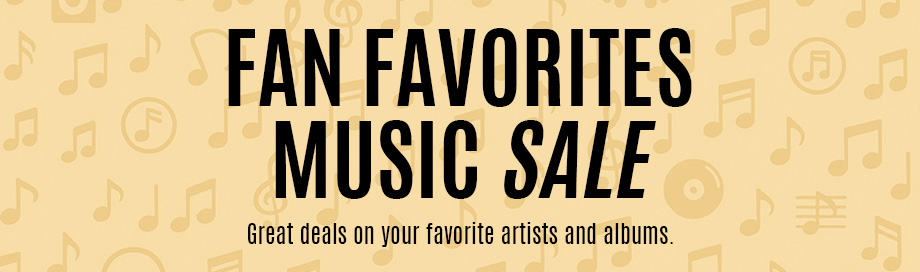 Fan Favorites Music Sale