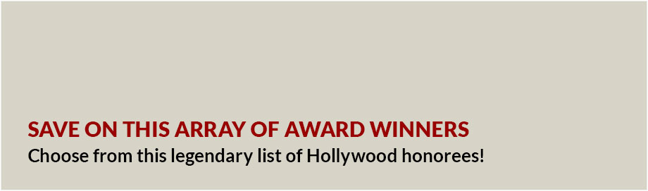 Save on This Array of Award Winners