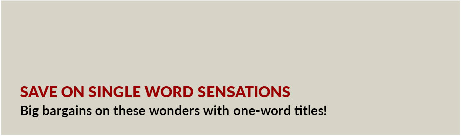 Save on Single Word Sensations