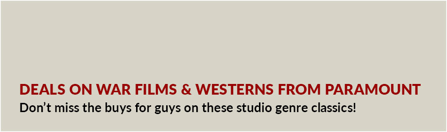 Deals on War Films and Westerns from Paramount