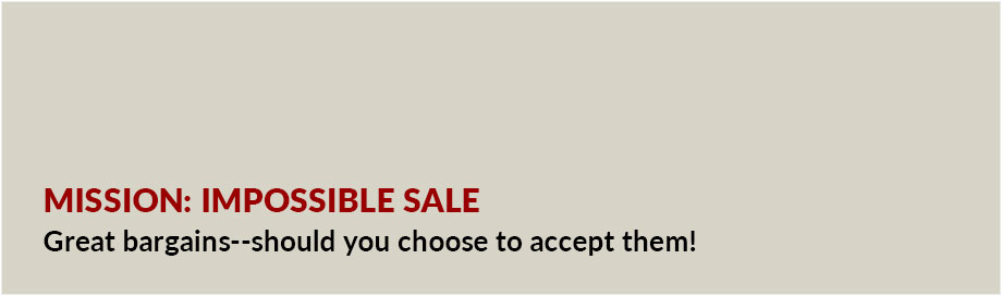 Mission: Impossible Sale