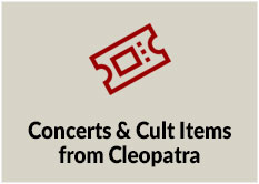 Concerts and Cult Items from Cleopatra