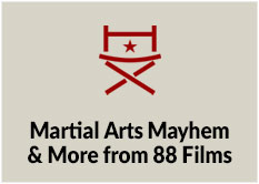 Martial Arts Mayhem and More from 88 Films