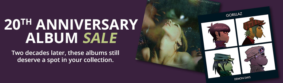  20th anniversary music sale